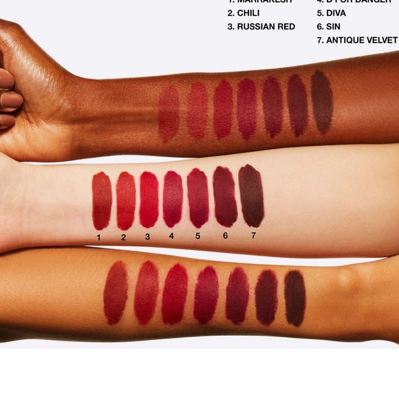 MAC Cosmetics matte lipstick in Sin - Picture 2 of 2